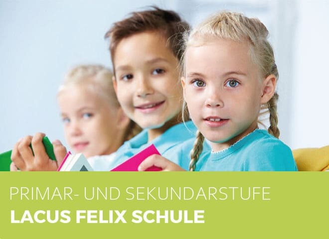 Banner Lacus Felix Schule Kinderhaus